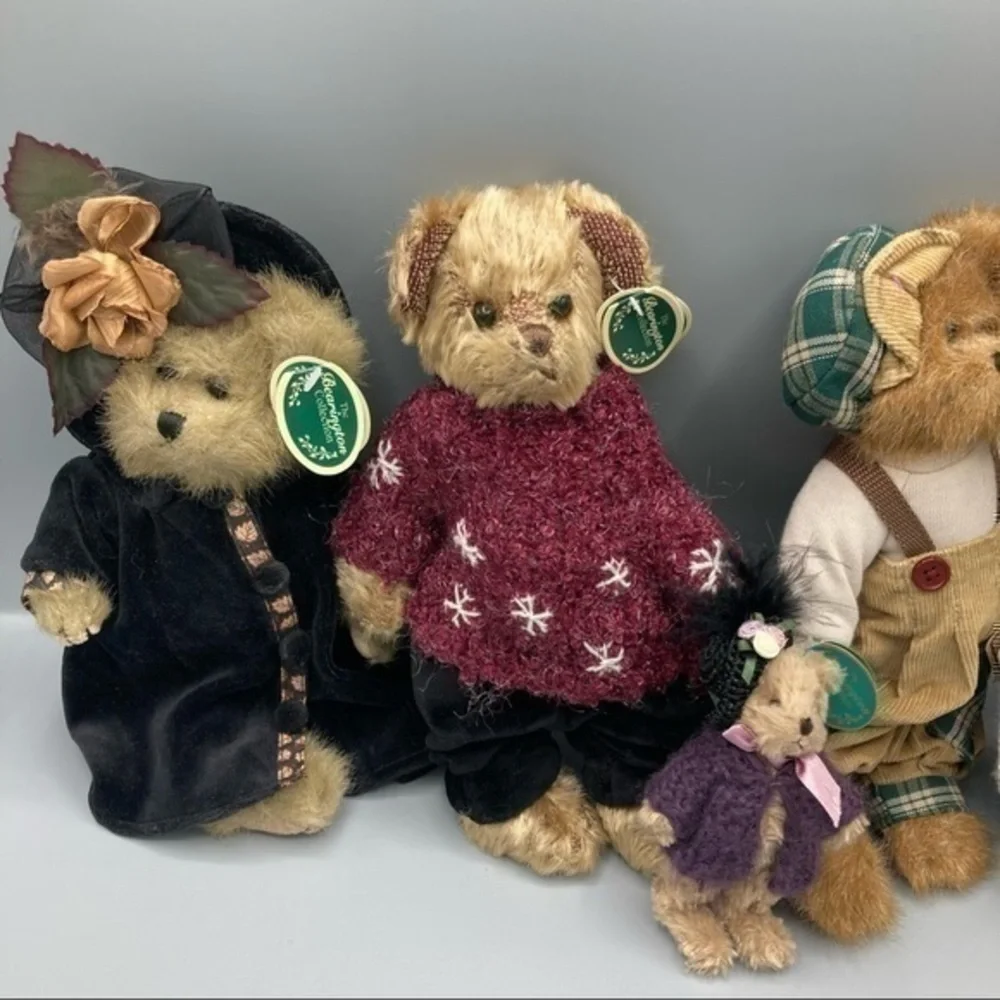 💋 ✨Bearington Collection Toby #1369 NWT Sweater Holiday Bear 🐻
